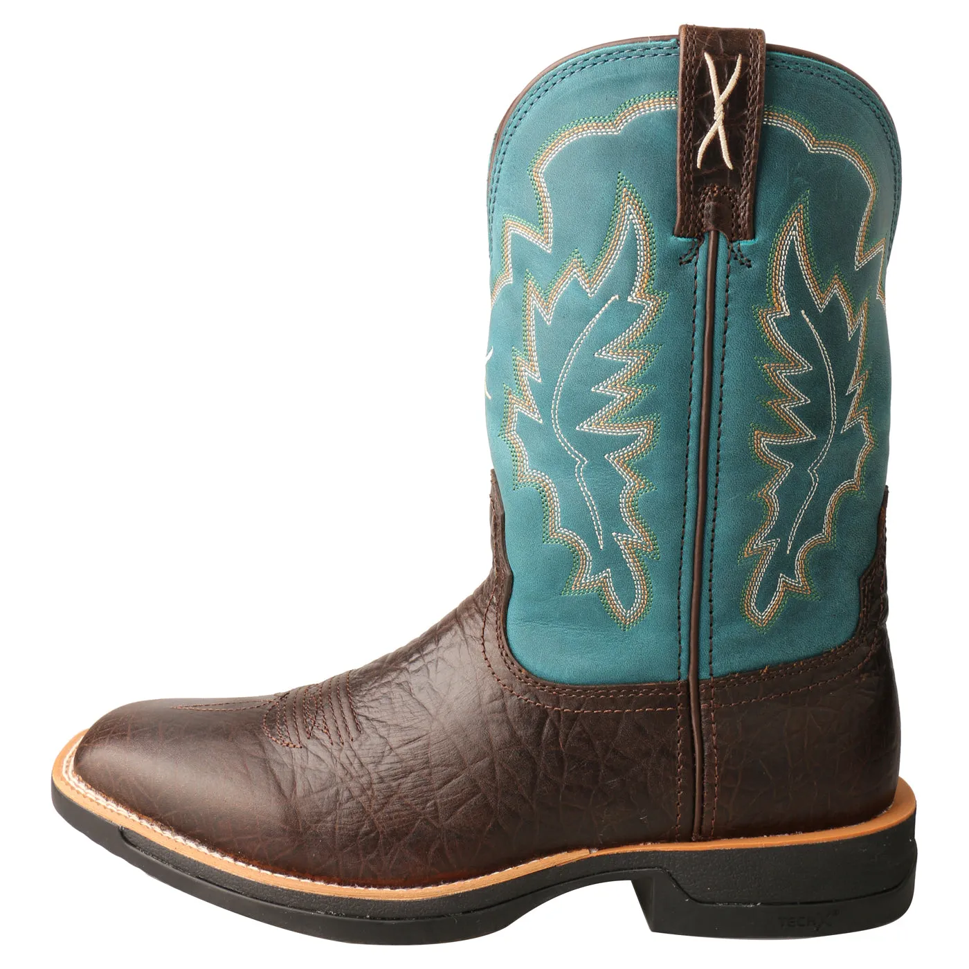 Twisted X Men's Tech X Boot - Chocolate and Teal: Shop Now