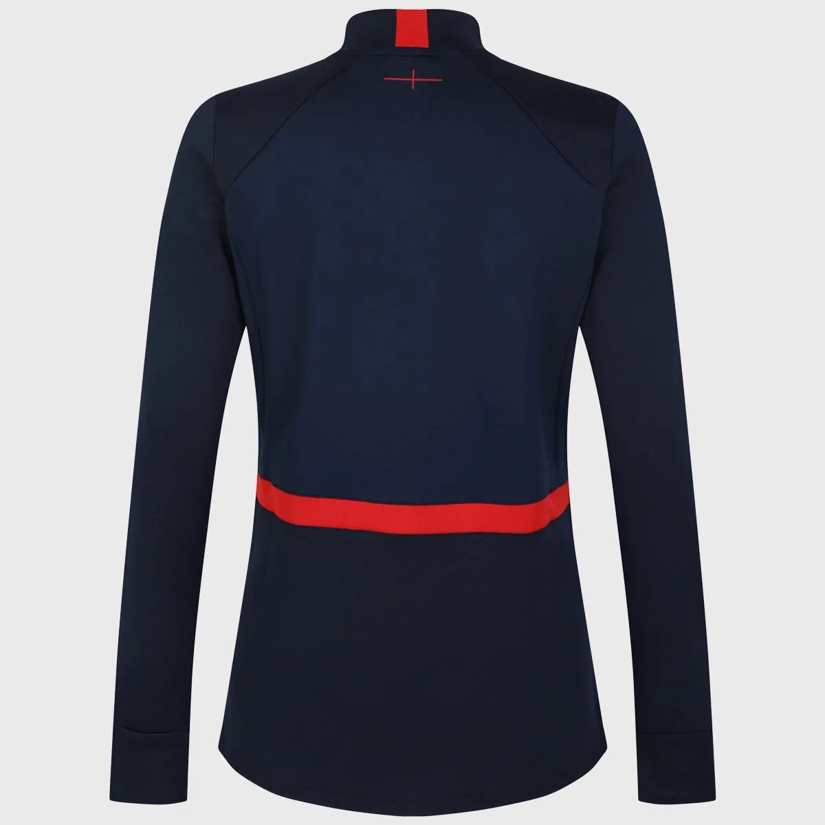 Umbro England Rugby Women's 1/4 Zip Mid Layer Top Navy