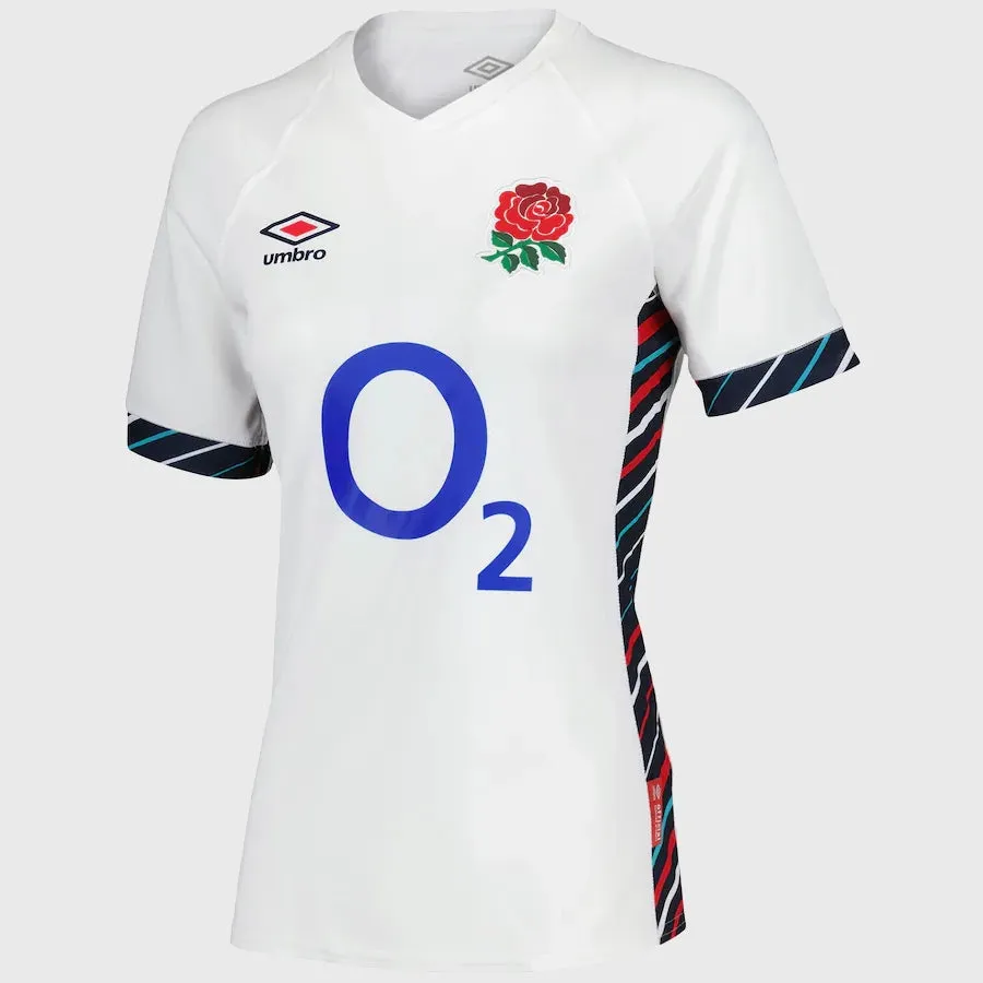 Umbro England Women's Home Replica Rugby Shirt 2024/25