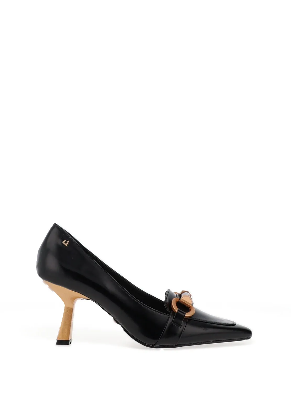 Una Healy Prison Blues Pointed Toe Heels, Black