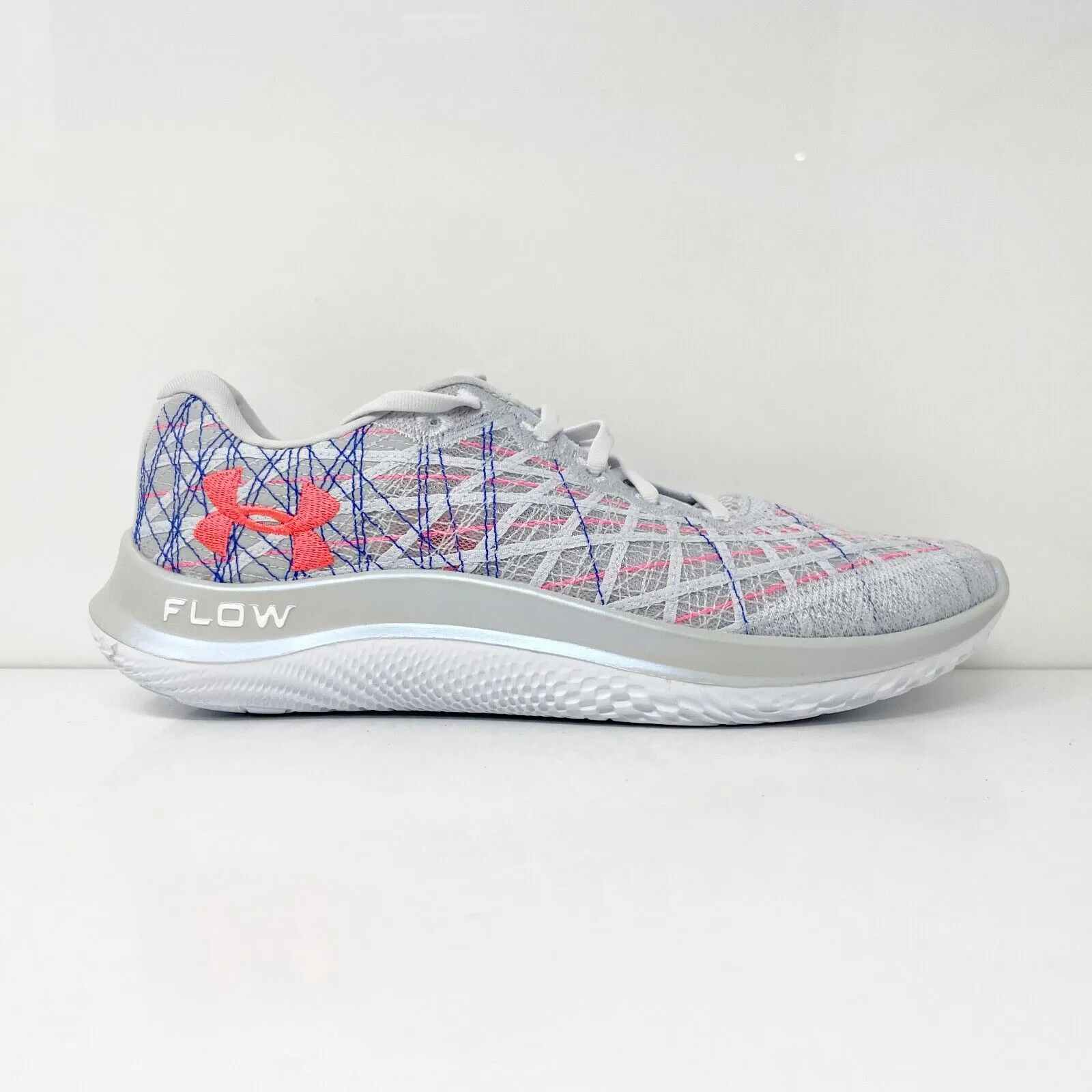 Under Armour Womens Flow Velociti Wind 3024895 Gray Running Shoes Sneakers Sz 11