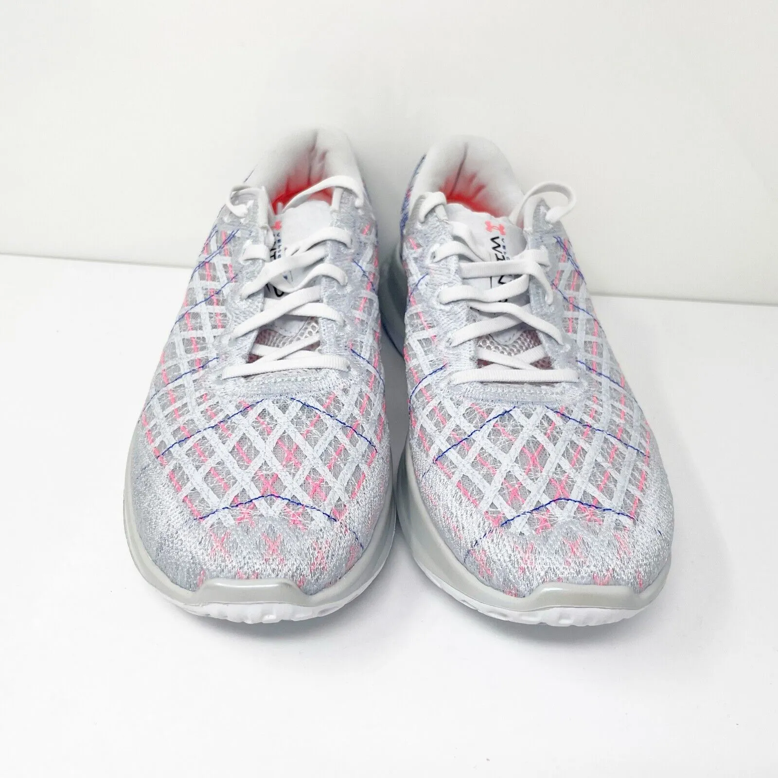 Under Armour Womens Flow Velociti Wind 3024895 Gray Running Shoes Sneakers Sz 11