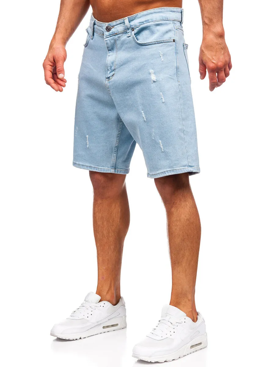 Blue Bolf 0631 Men's Denim Shorts