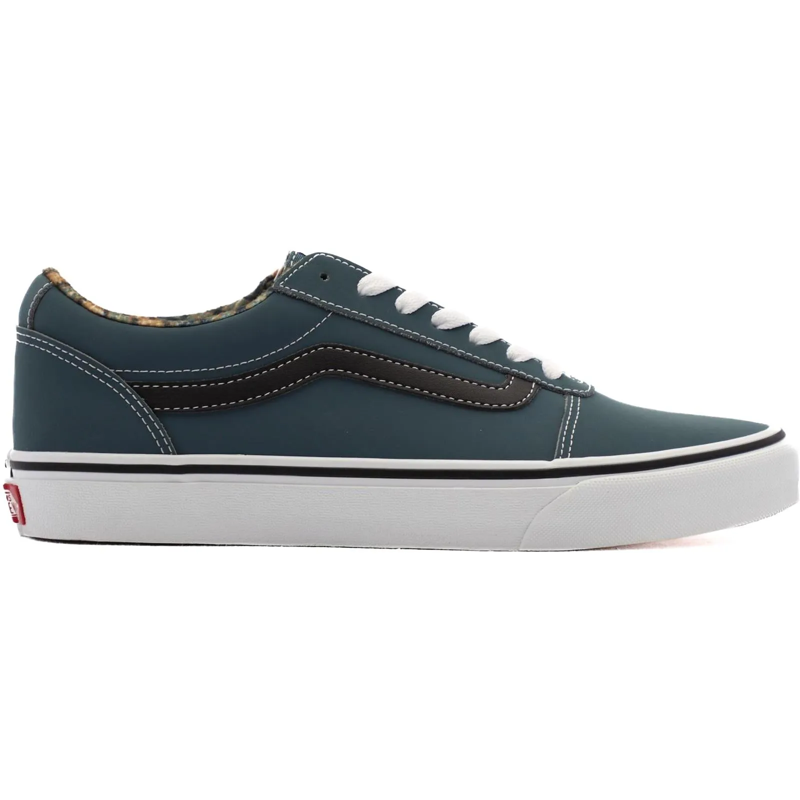 Vans Mens Ward Low Rise Leather Trainers