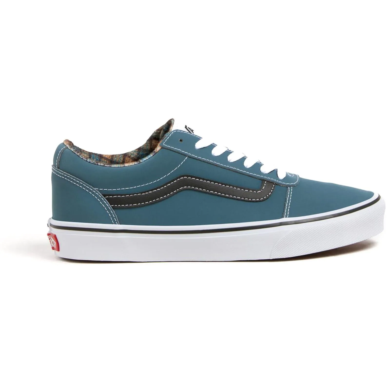 Vans Mens Ward Low Rise Leather Trainers