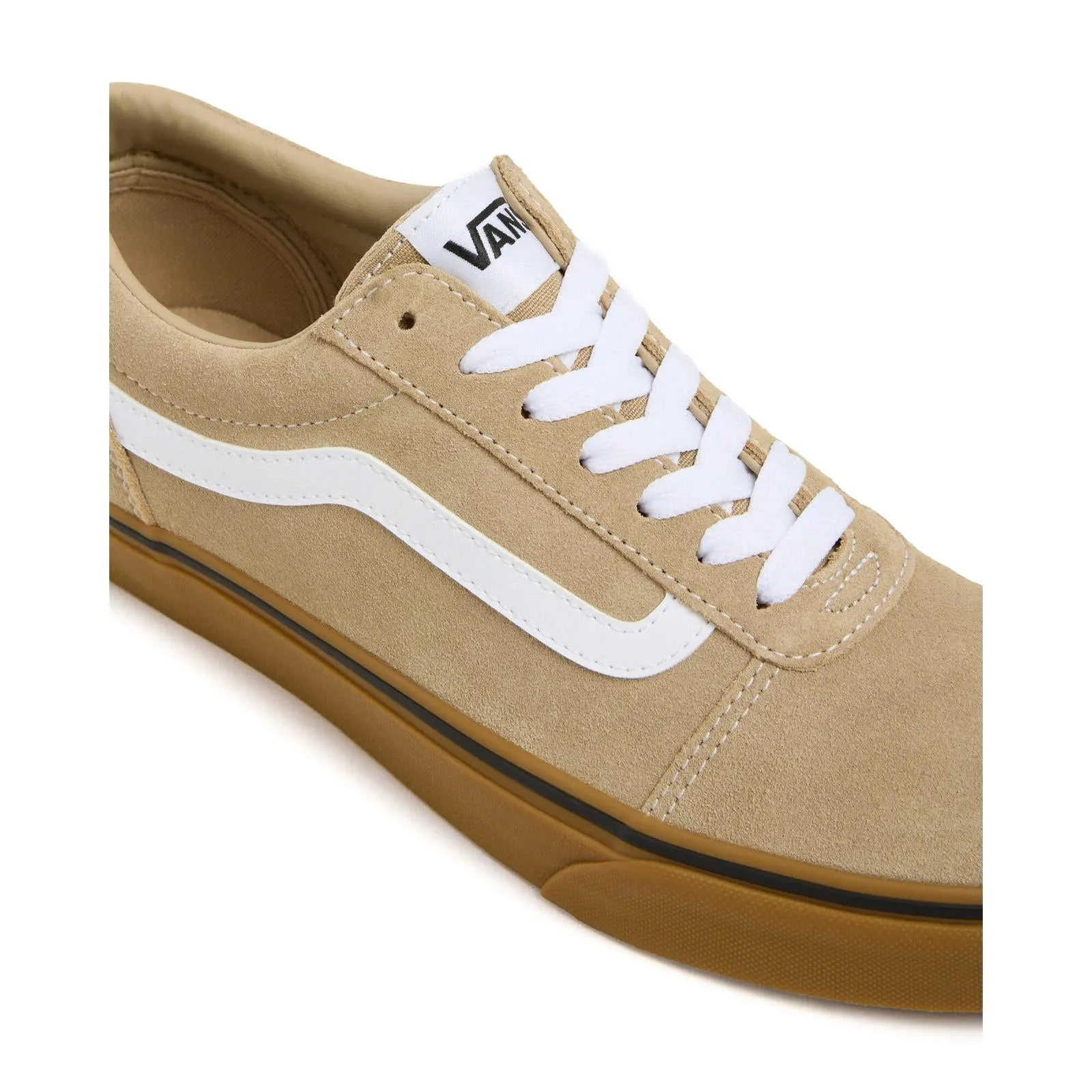 Vans Mens Ward Low Rise Leather Trainers