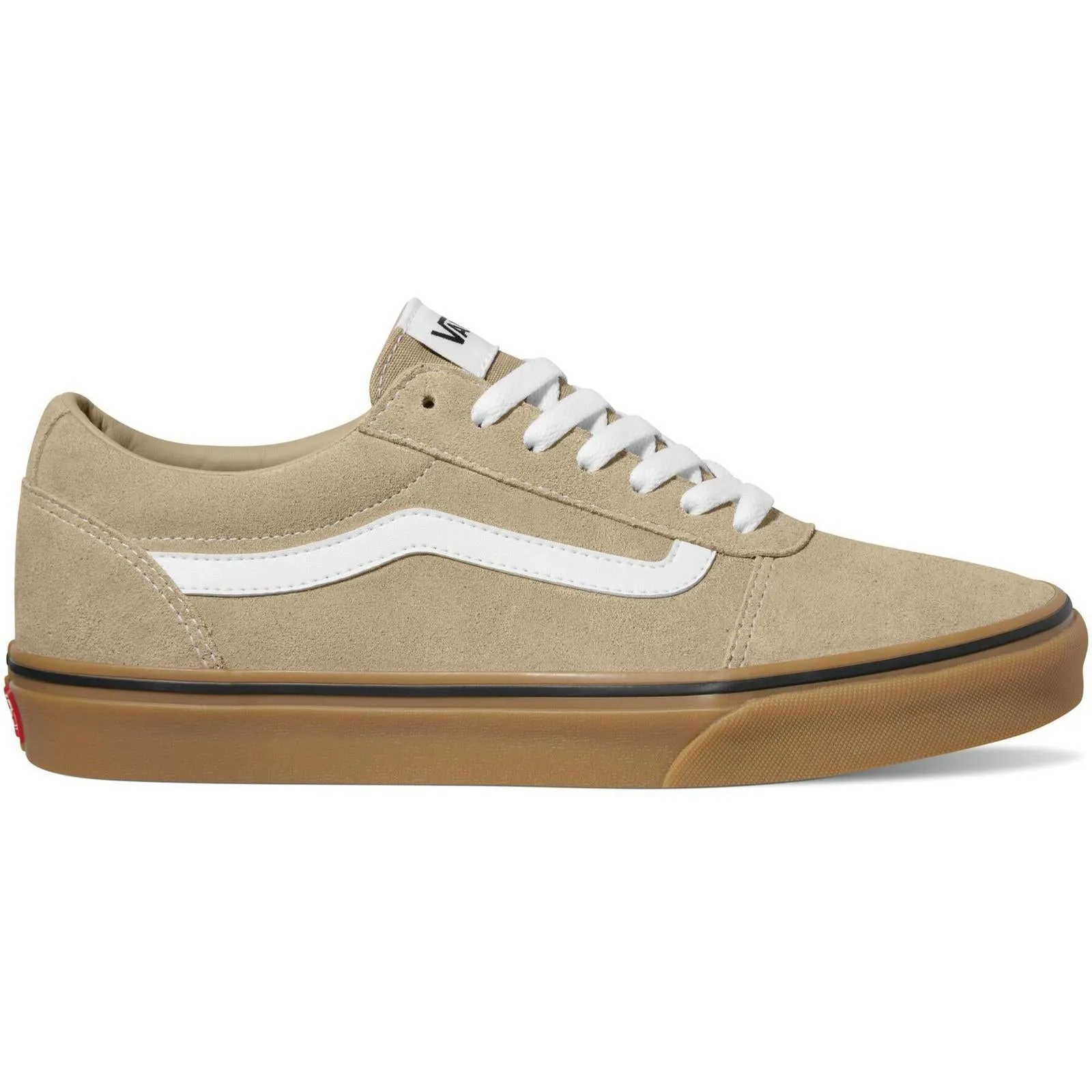 Vans Mens Ward Low Rise Leather Trainers