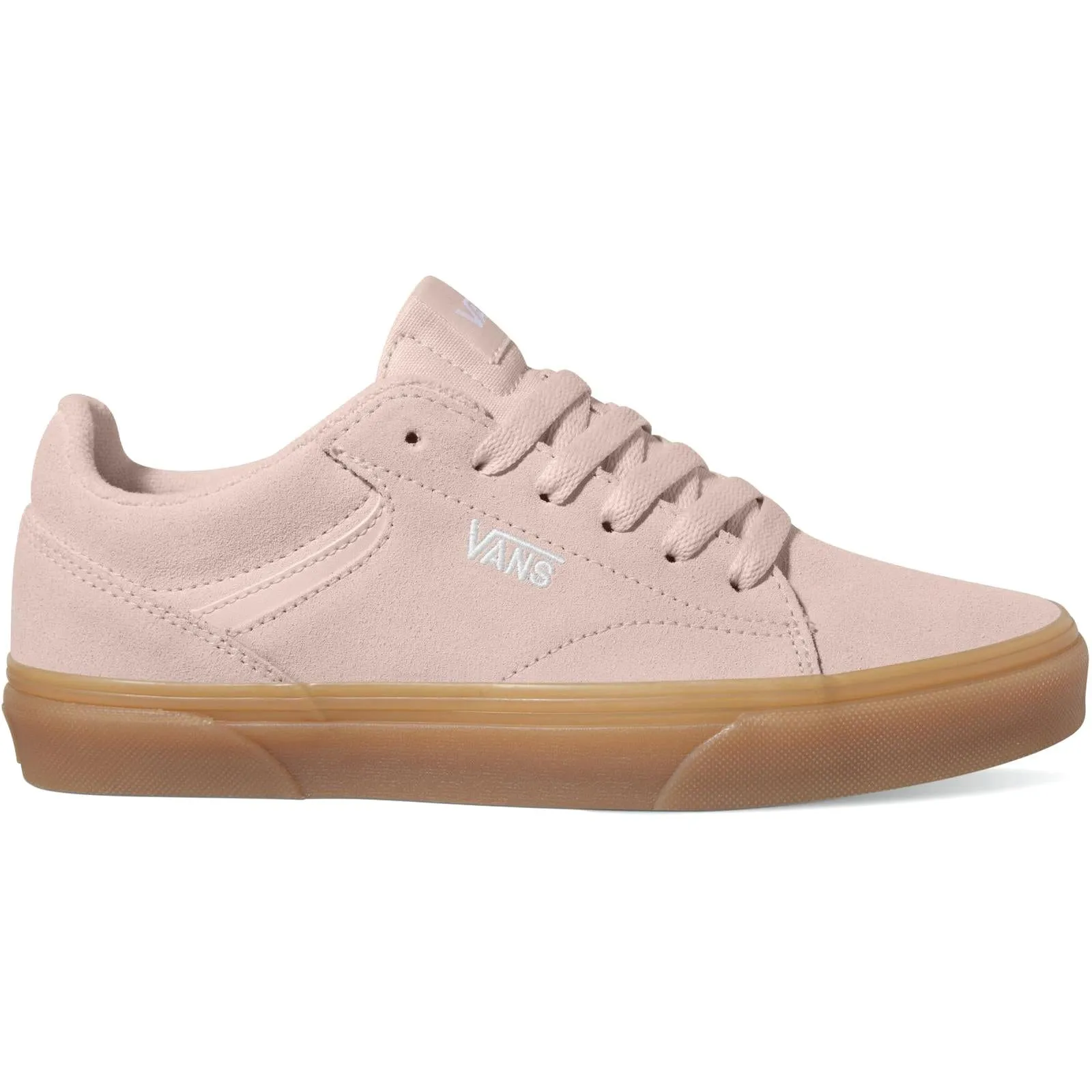 Vans Womens Seldan Leather Low Rise Trainers