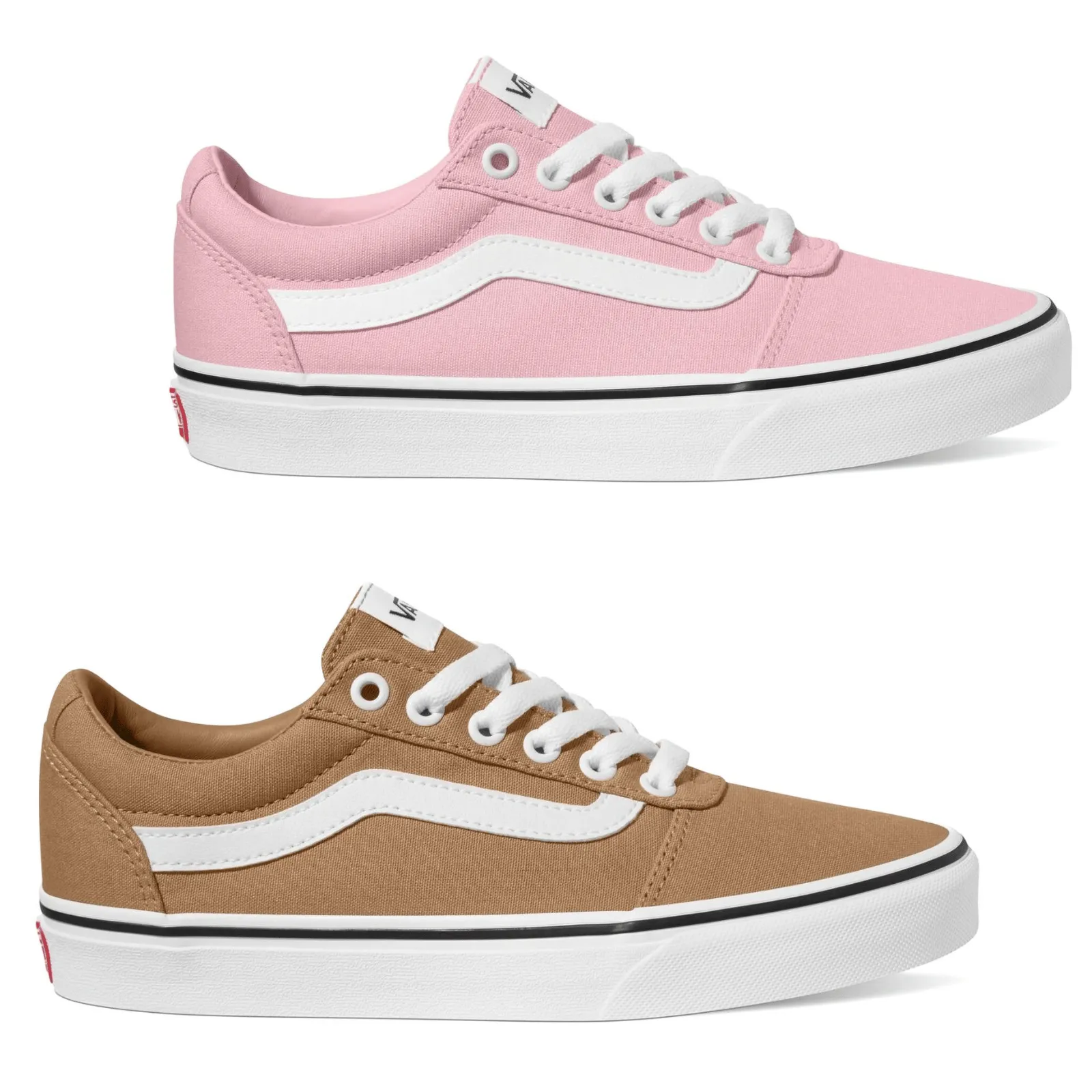 Vans Womens Ward Low Rise Canvas Trainers