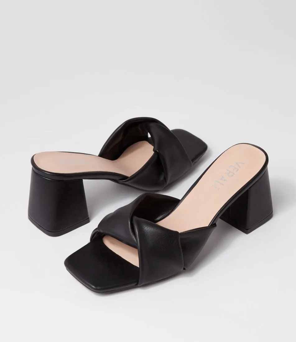 VERALI Stella2 Black Slip-Ons