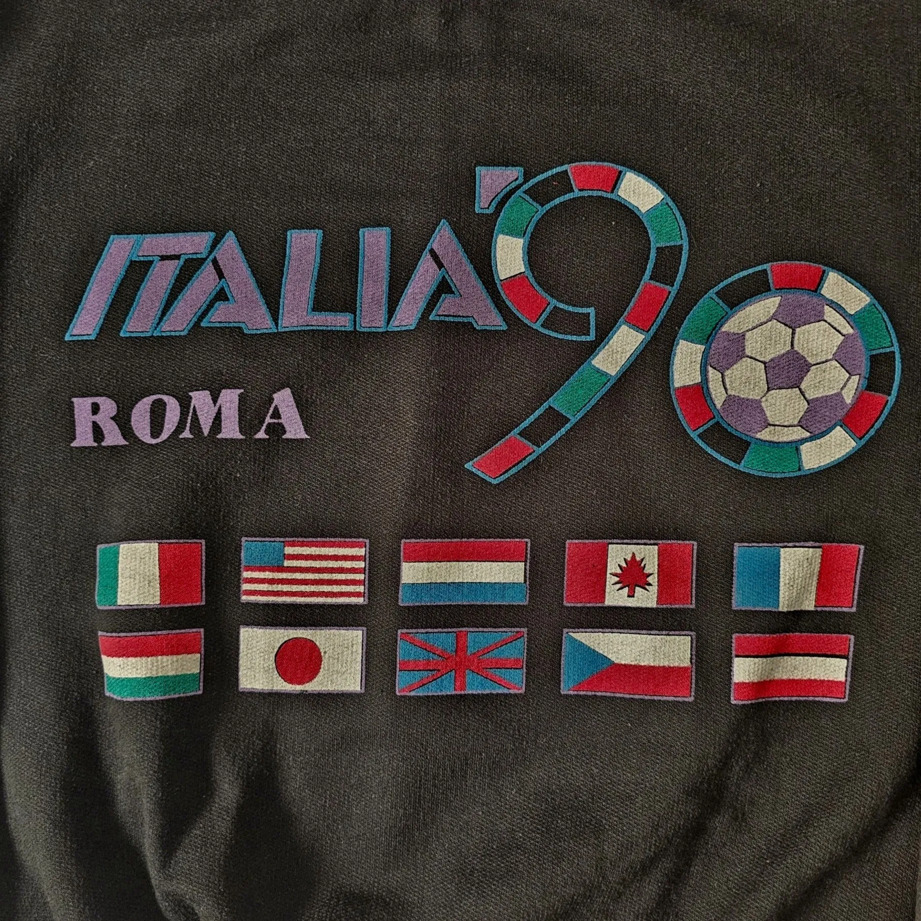 Vintage Italia 90 Coppa Del Mondo sweatshirt