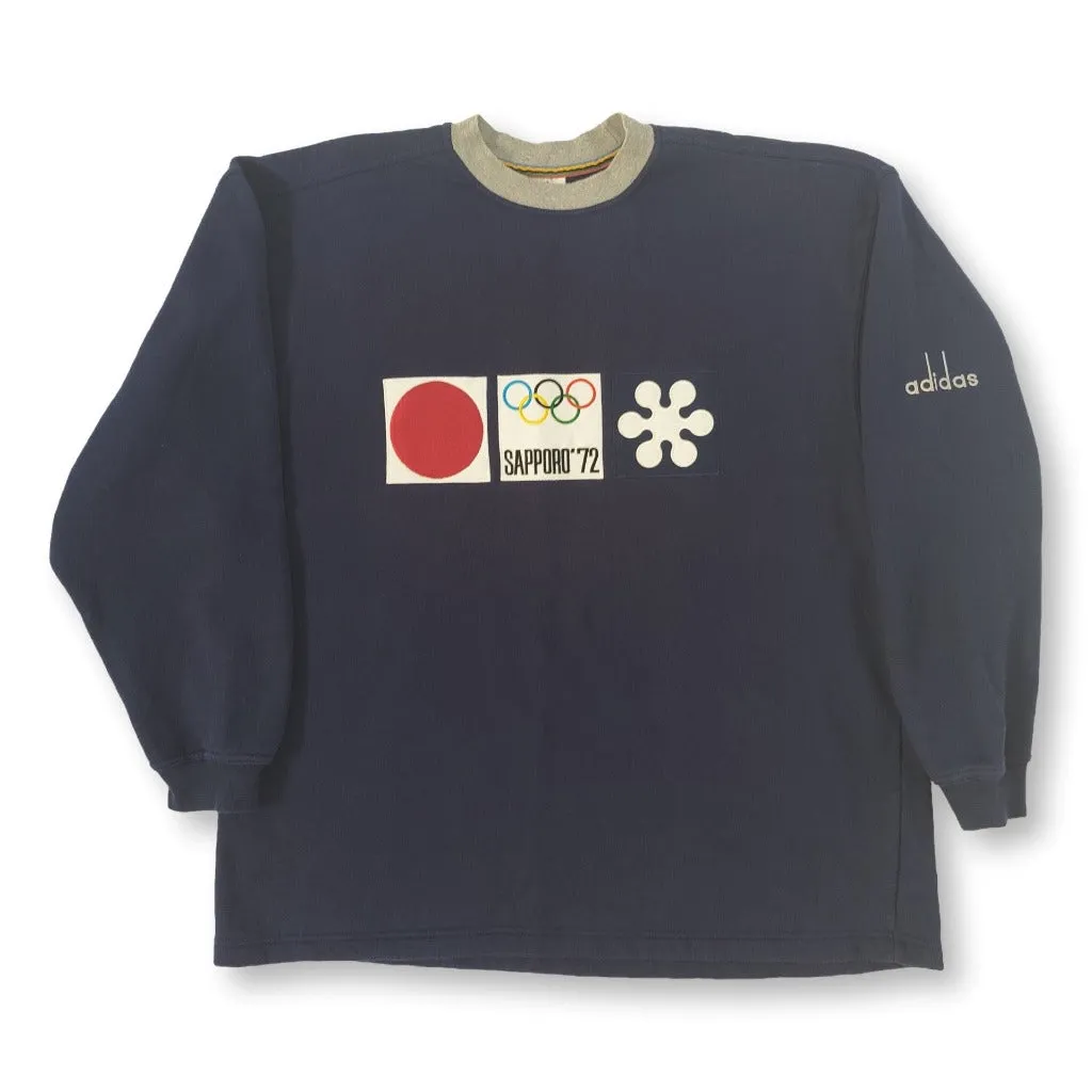 Vintage navy Adidas Olympics sweatshirt