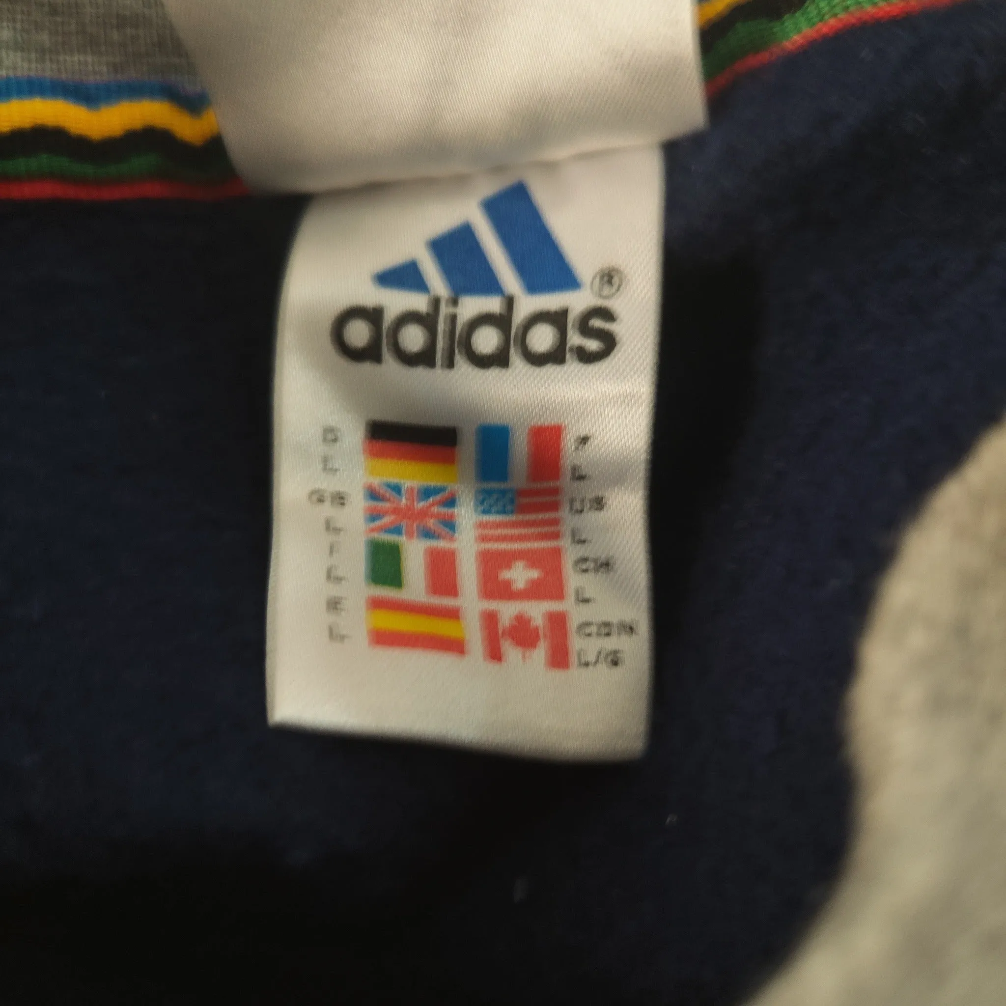 Vintage navy Adidas Olympics sweatshirt