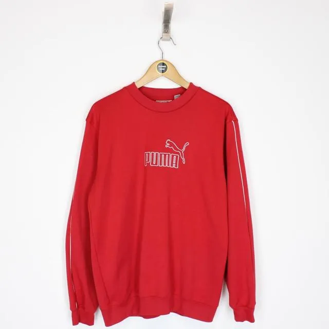 Vintage Puma Sweatshirt Medium