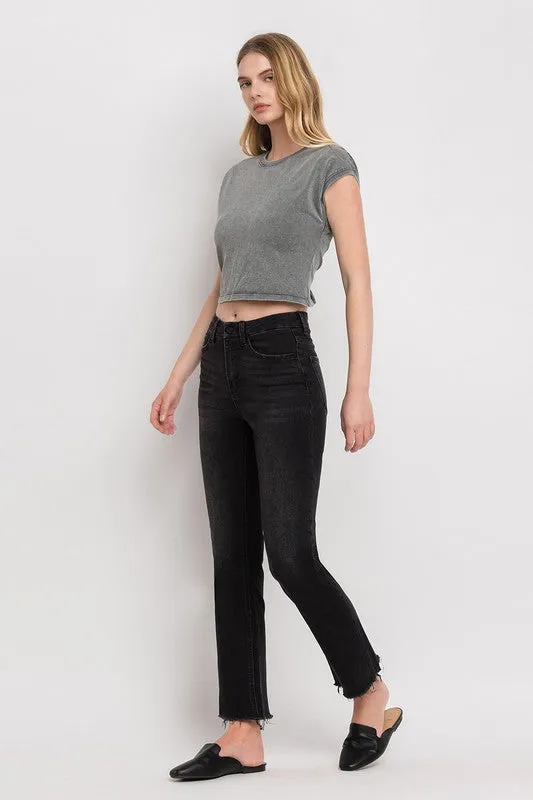 Vivi High Rise Mini Flare Jeans