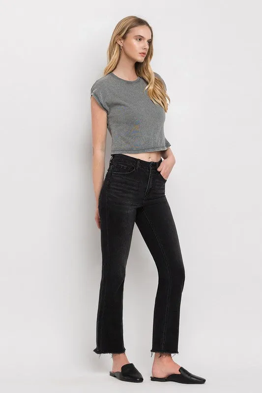 Vivi High Rise Mini Flare Jeans