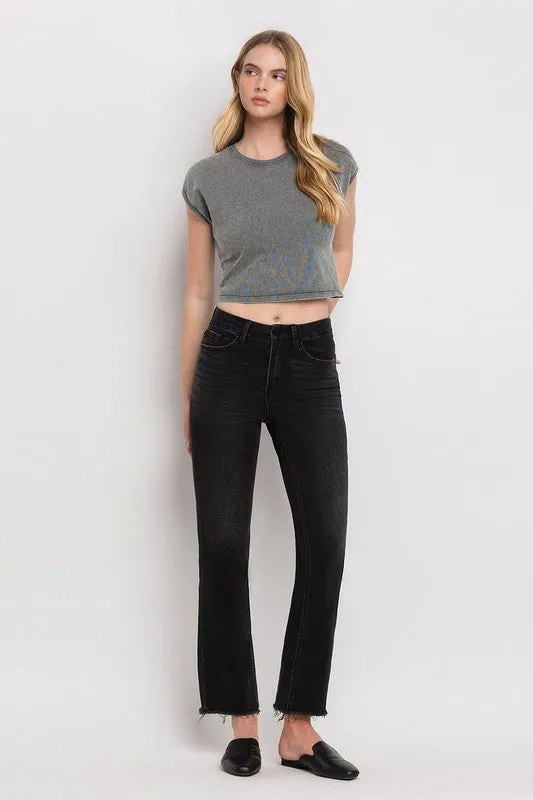 Vivi High Rise Mini Flare Jeans