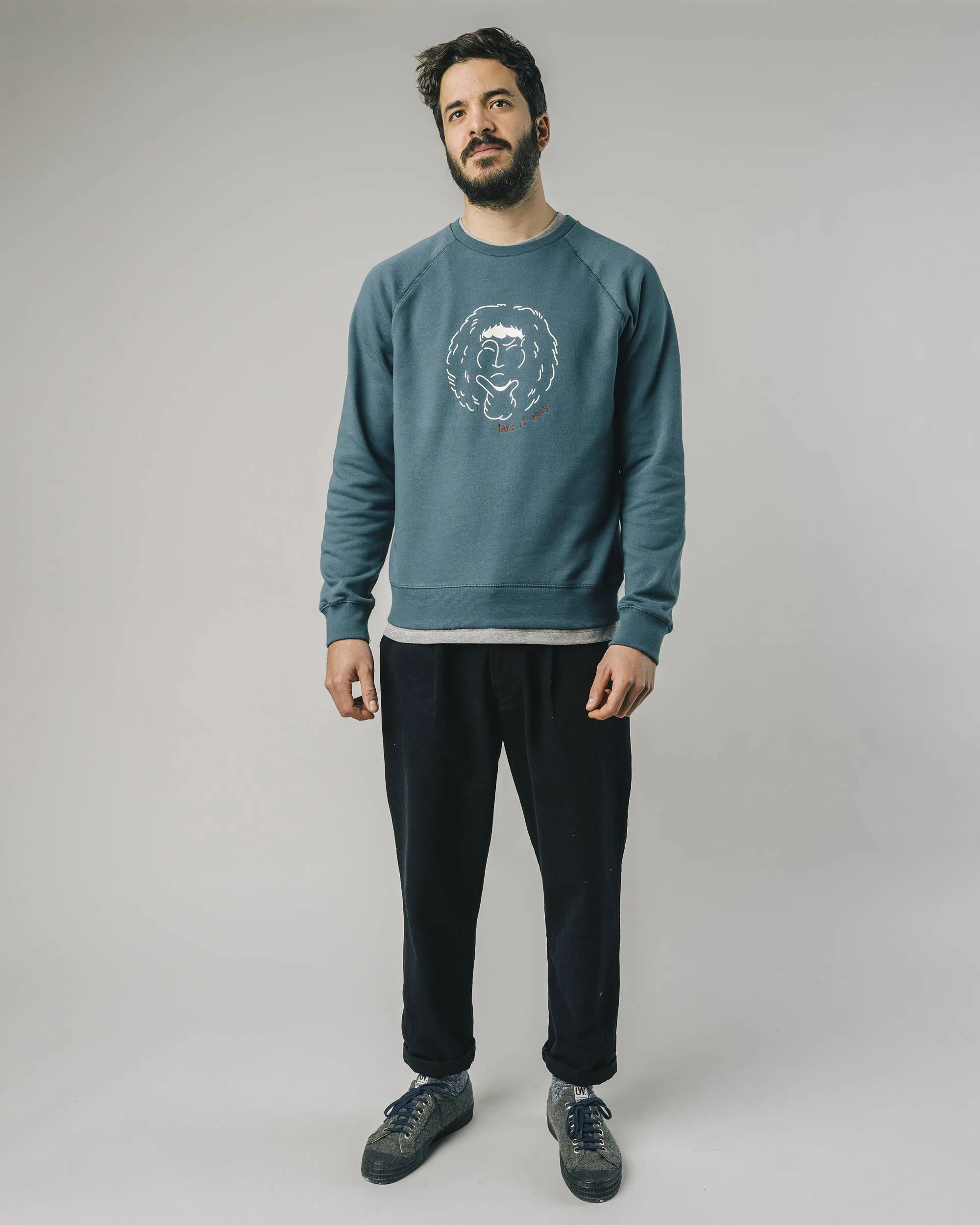 Walker sweatshirt Petrol