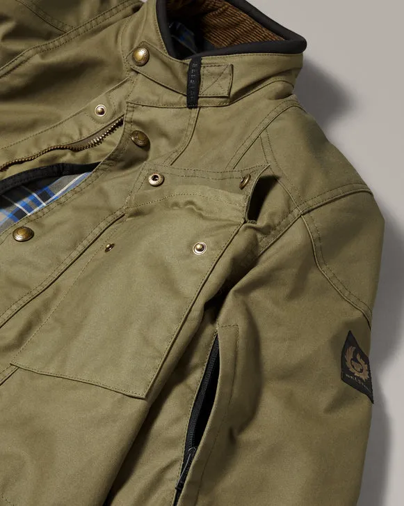 waymaster motorcycle waxed cotton jacket