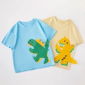 Wholesale Dinosaur Print Tops for Baby Boys - Product Code 240409271