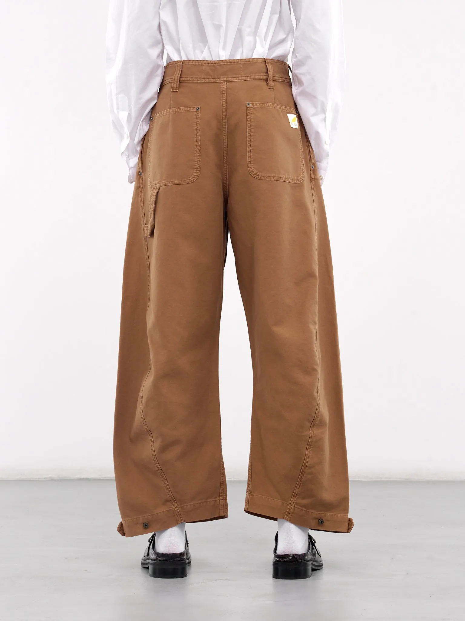 Wide Leg Trousers (TR0381-PG1587-CARAMEL)