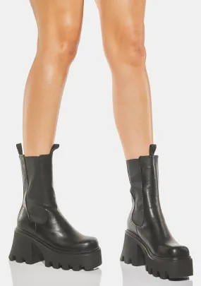 Wipe Out edgy platform boots