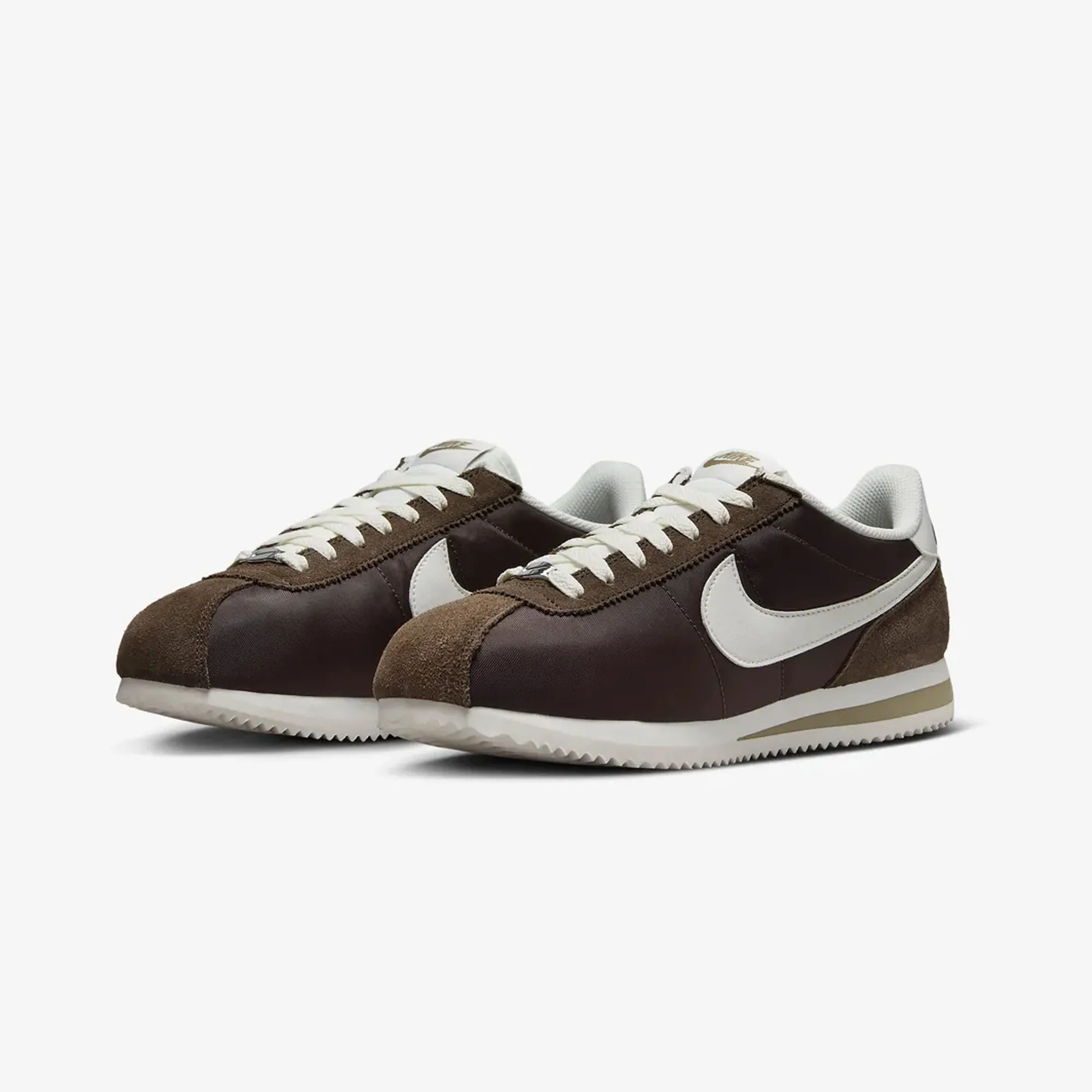 Nike Women's Cortez Baroque Brown Sail Khaki