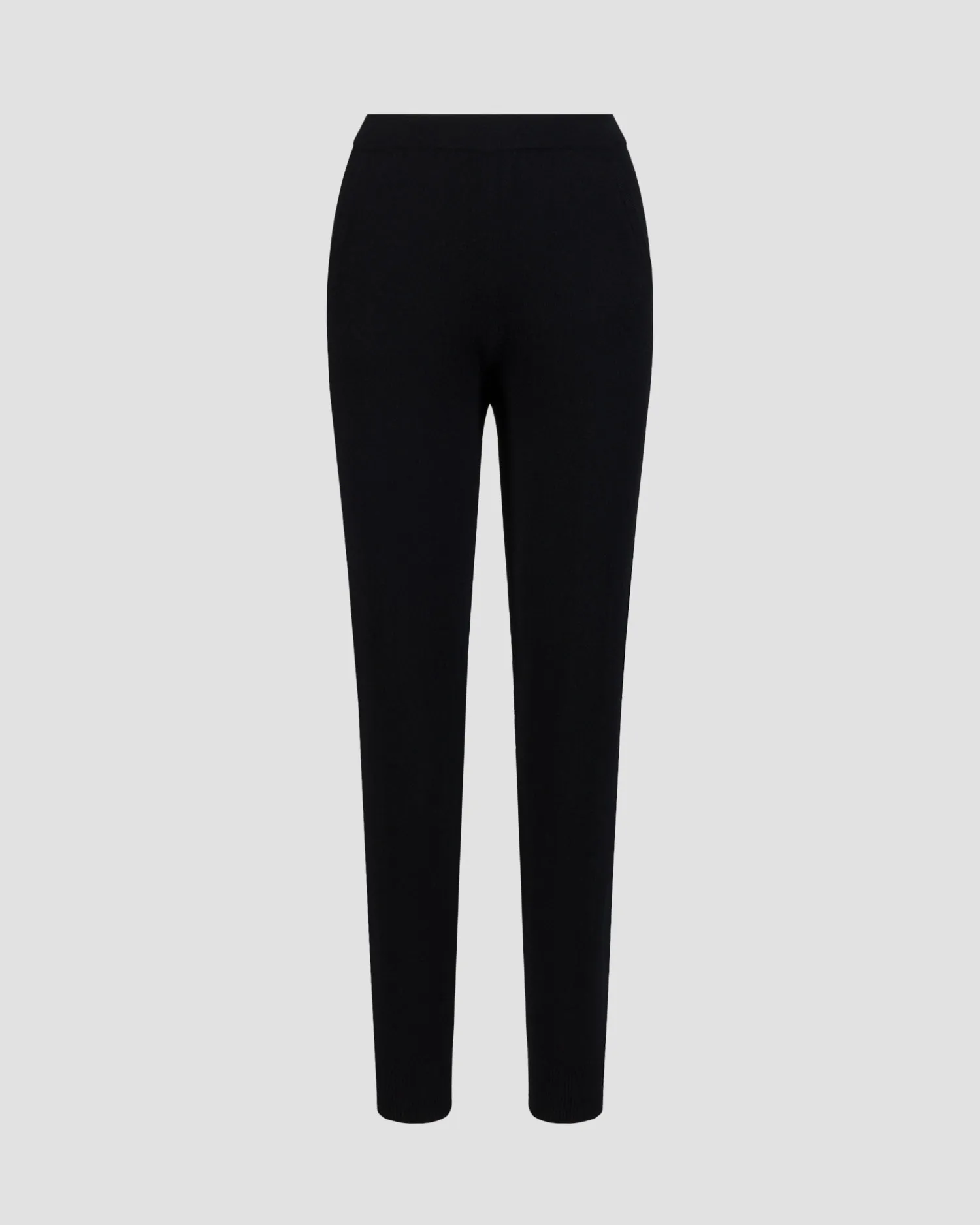 Women's black cashmere trousers Allude 11117-90