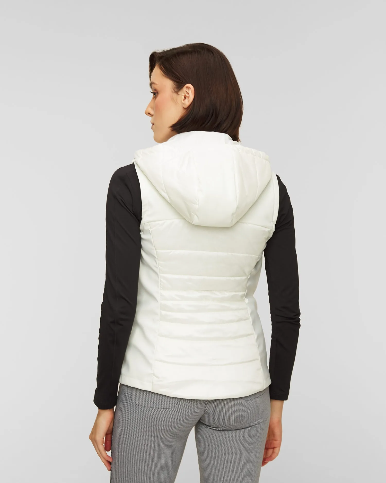 Women's gilet with a hood Chervo Essia 66063-150