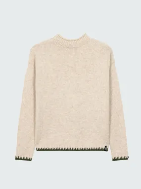 Women's Blanket Stitch Taran Jumper