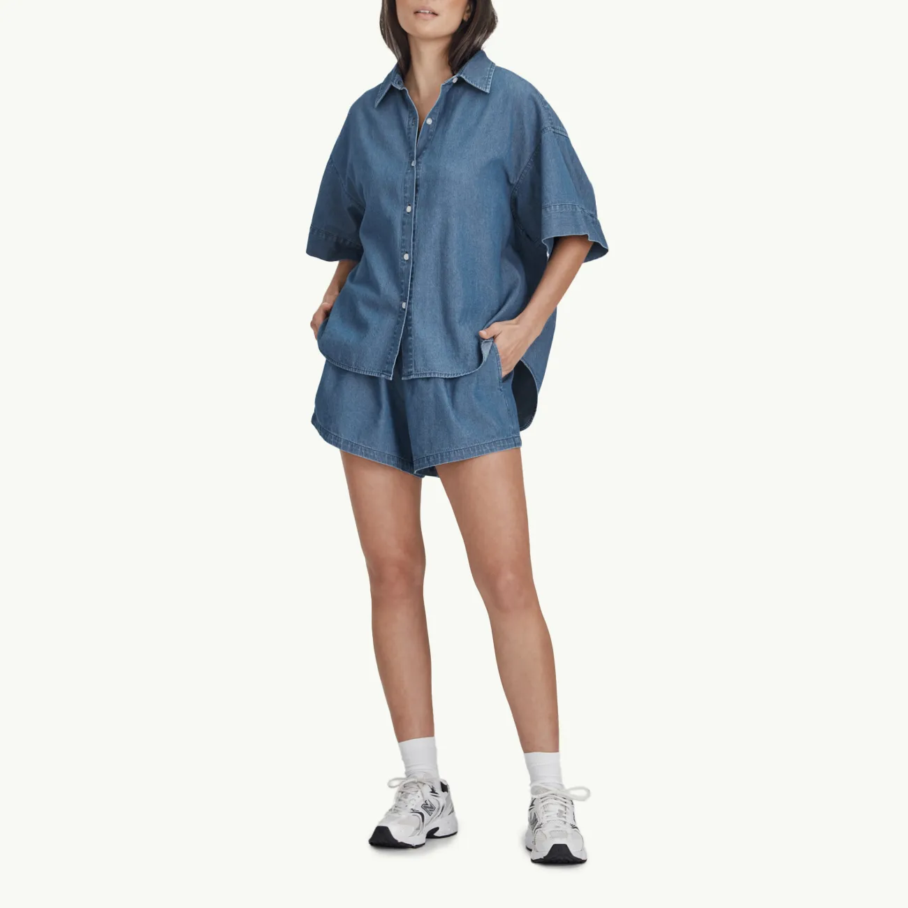 Women's Boyfriend Short - Chambray