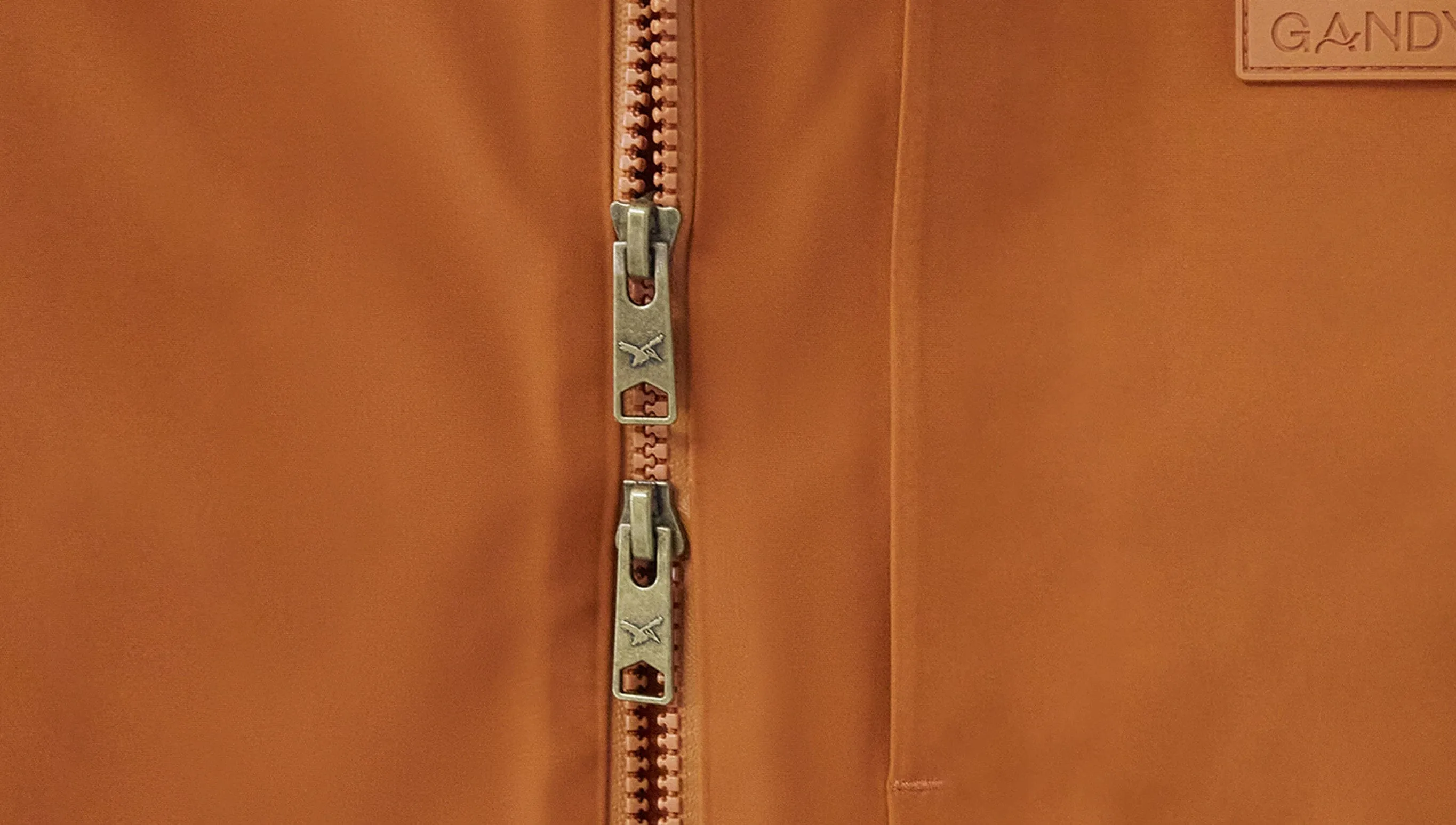 Women's Burnt Orange Bergen Waterproof Jacket