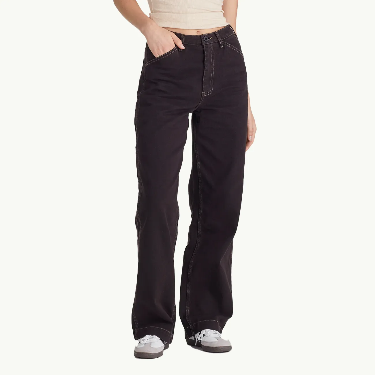 Women's Carpenter Pant - Vintage Black