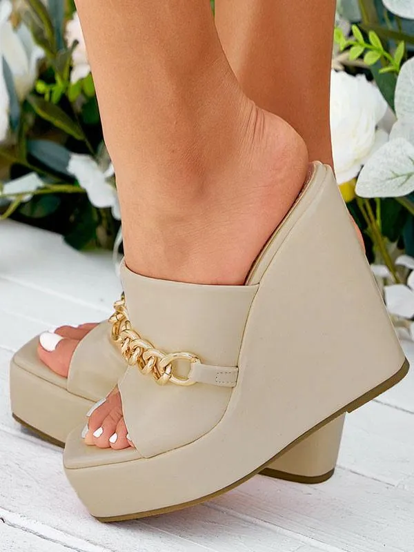 Mule Wedges