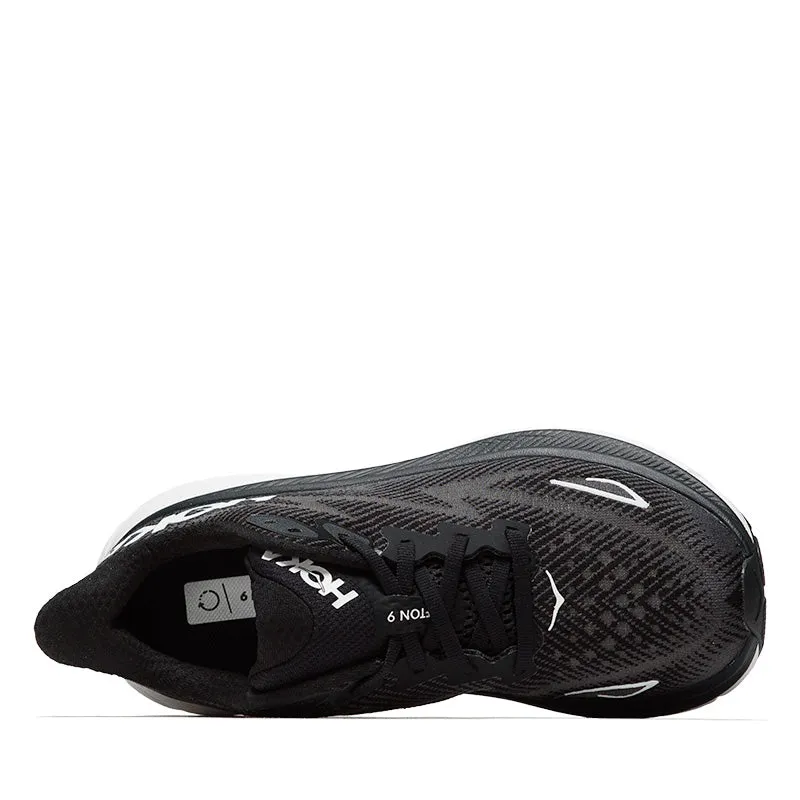 Women's Hoka Clifton 9 - Black/White