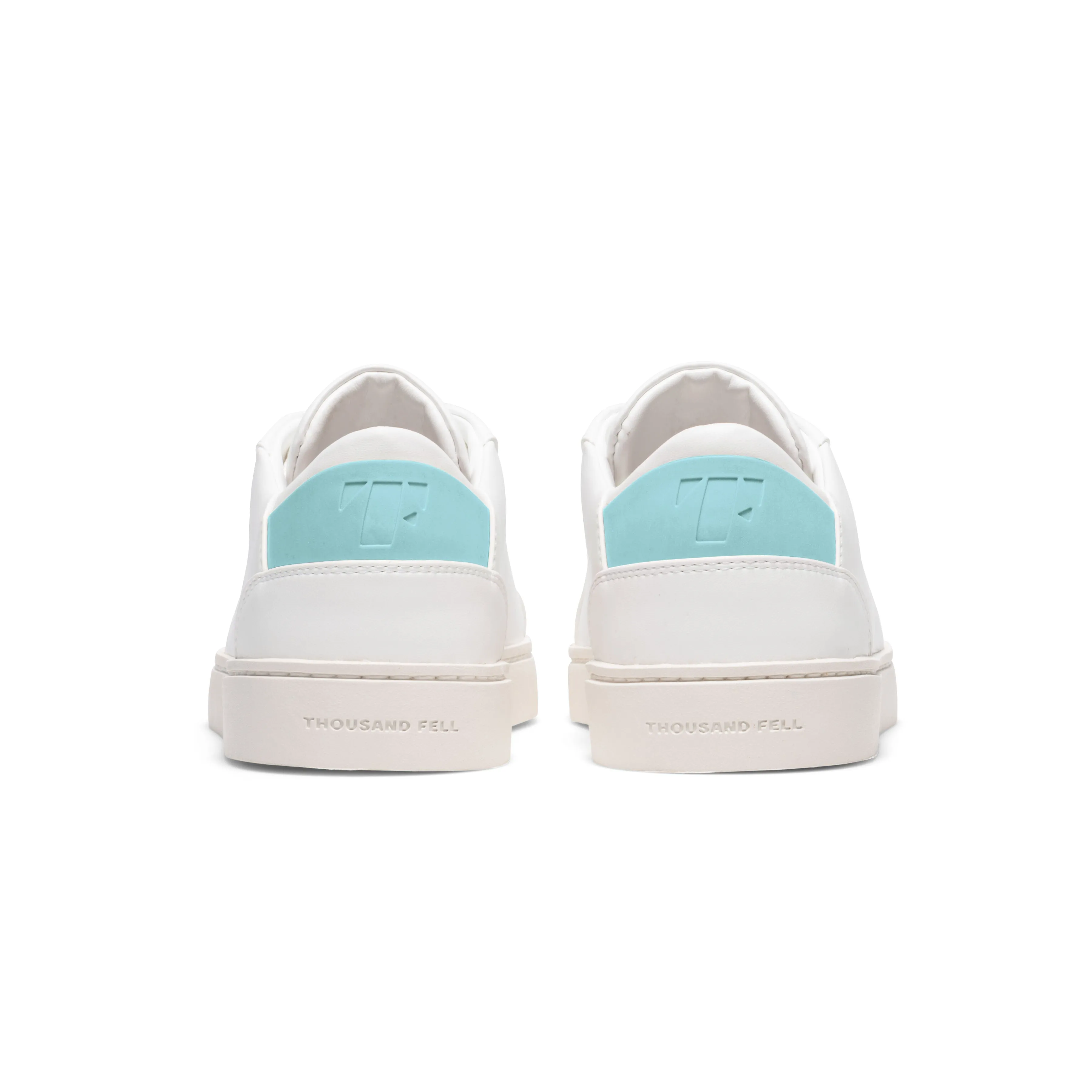 Women's Lace Up | White-Aqua