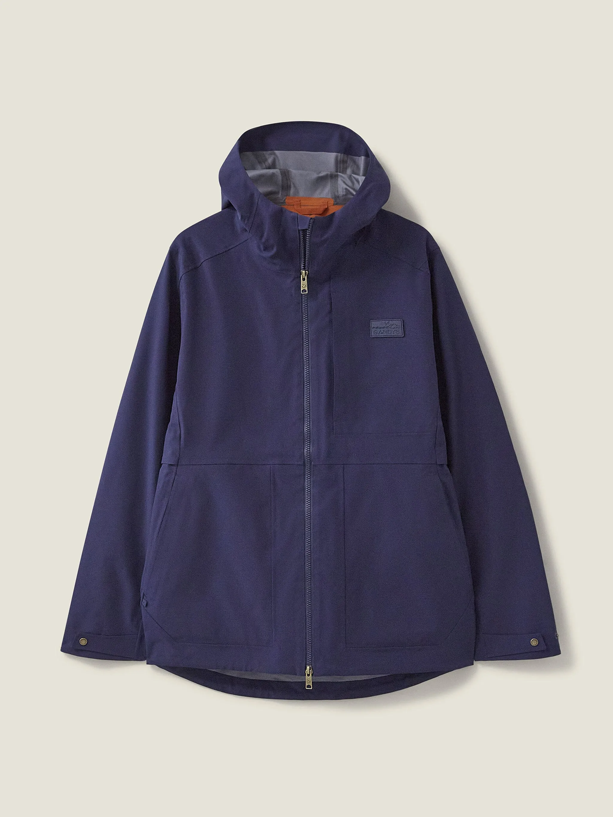 Women's Navy Bergen Waterproof Jacket