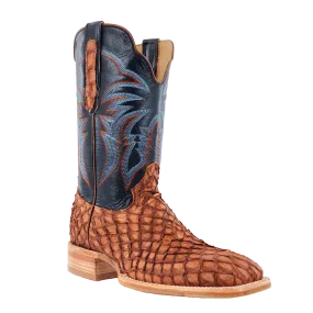 Women's RWL7802 Matte Cognac Pirarucu Western Boots