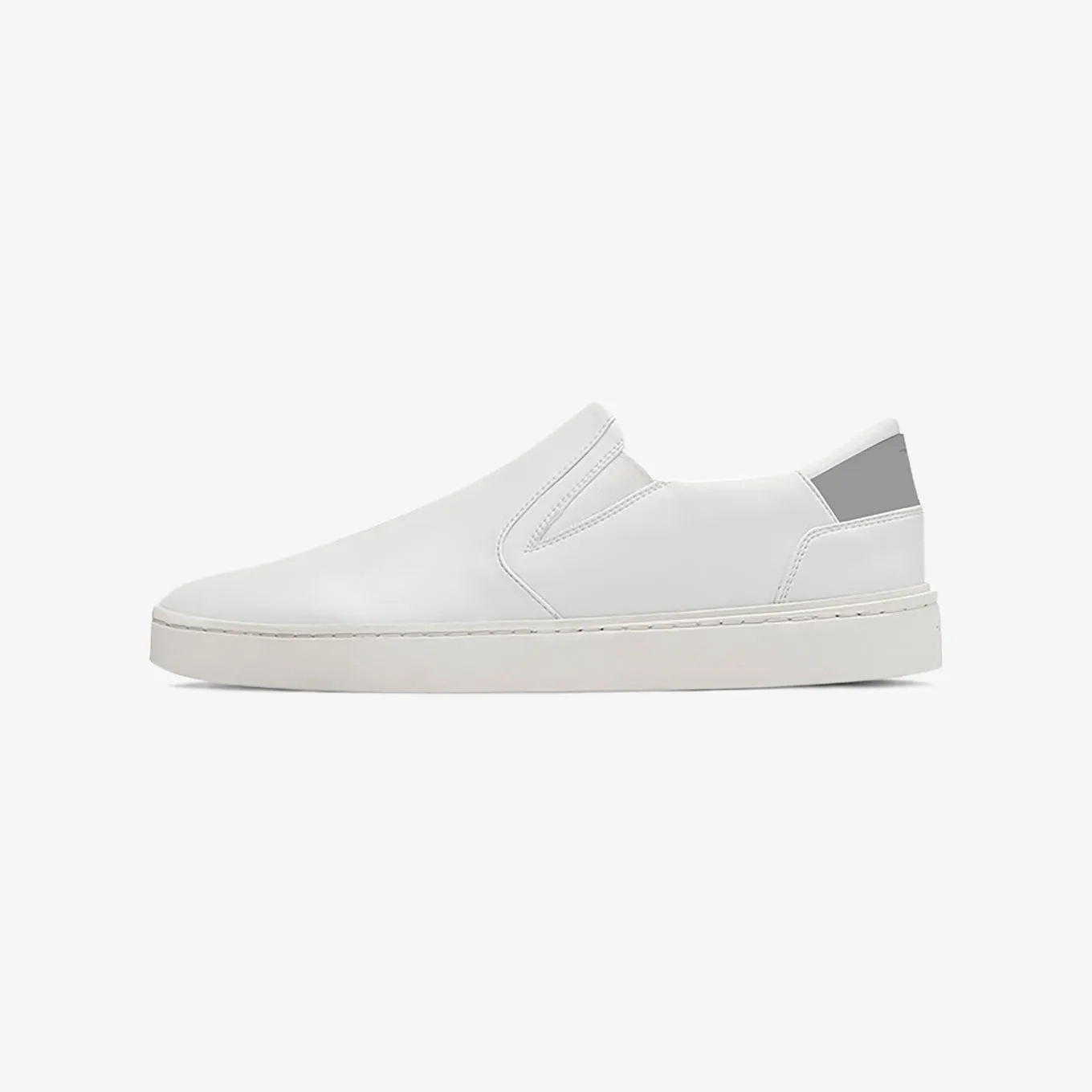 Women's Slip On | White-Grey