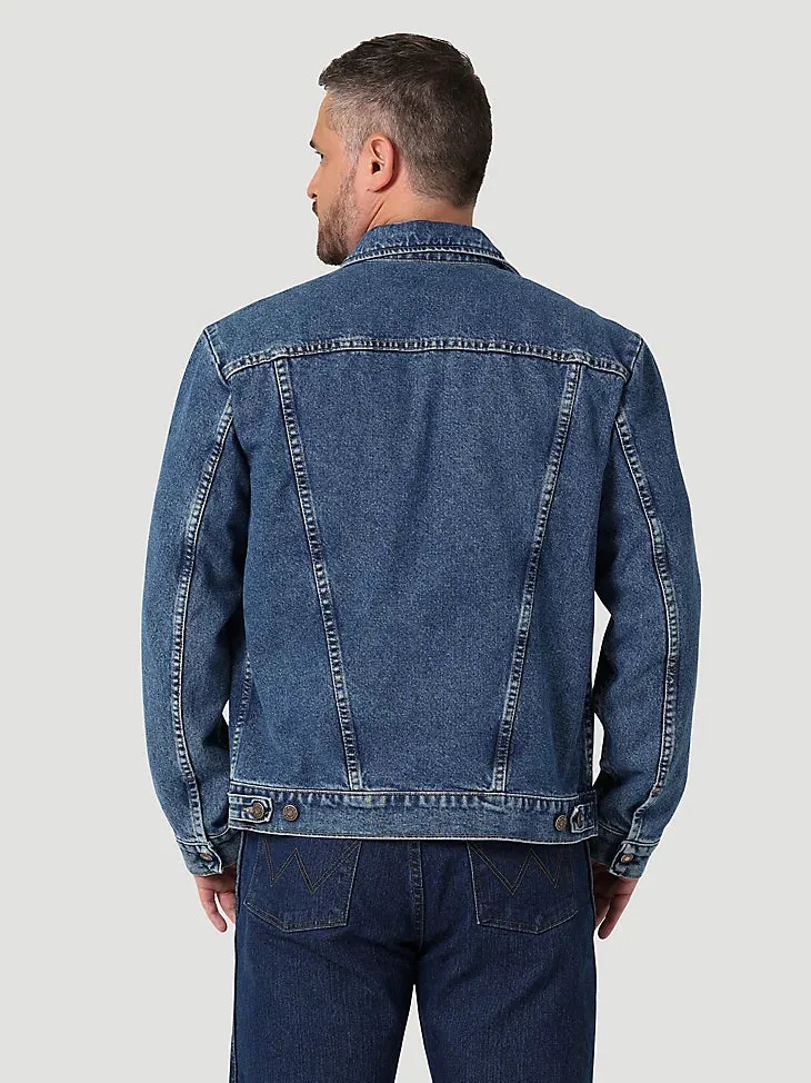 Wrangler Cowhand Jacket - Authentic western style denim jacket for men.