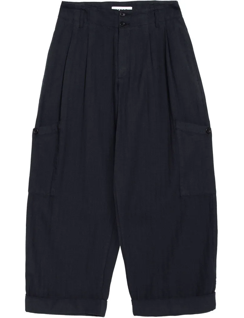 YMC Grease Trousers Black