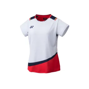 Yonex Premium Badminton Sports Shirt Women's White - Model 20685.