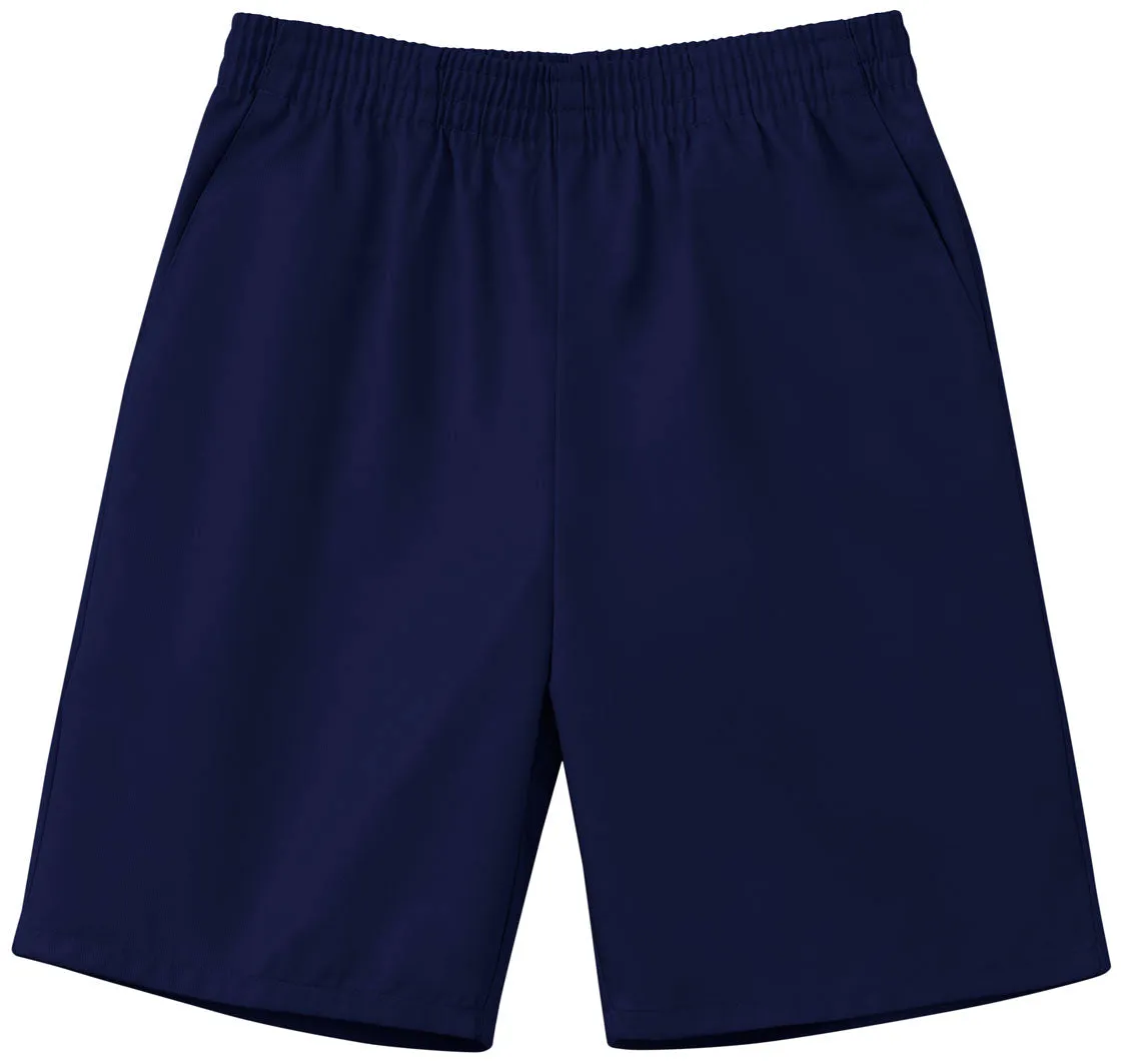 Youth Navy Pull-On Shorts - Size 4-16