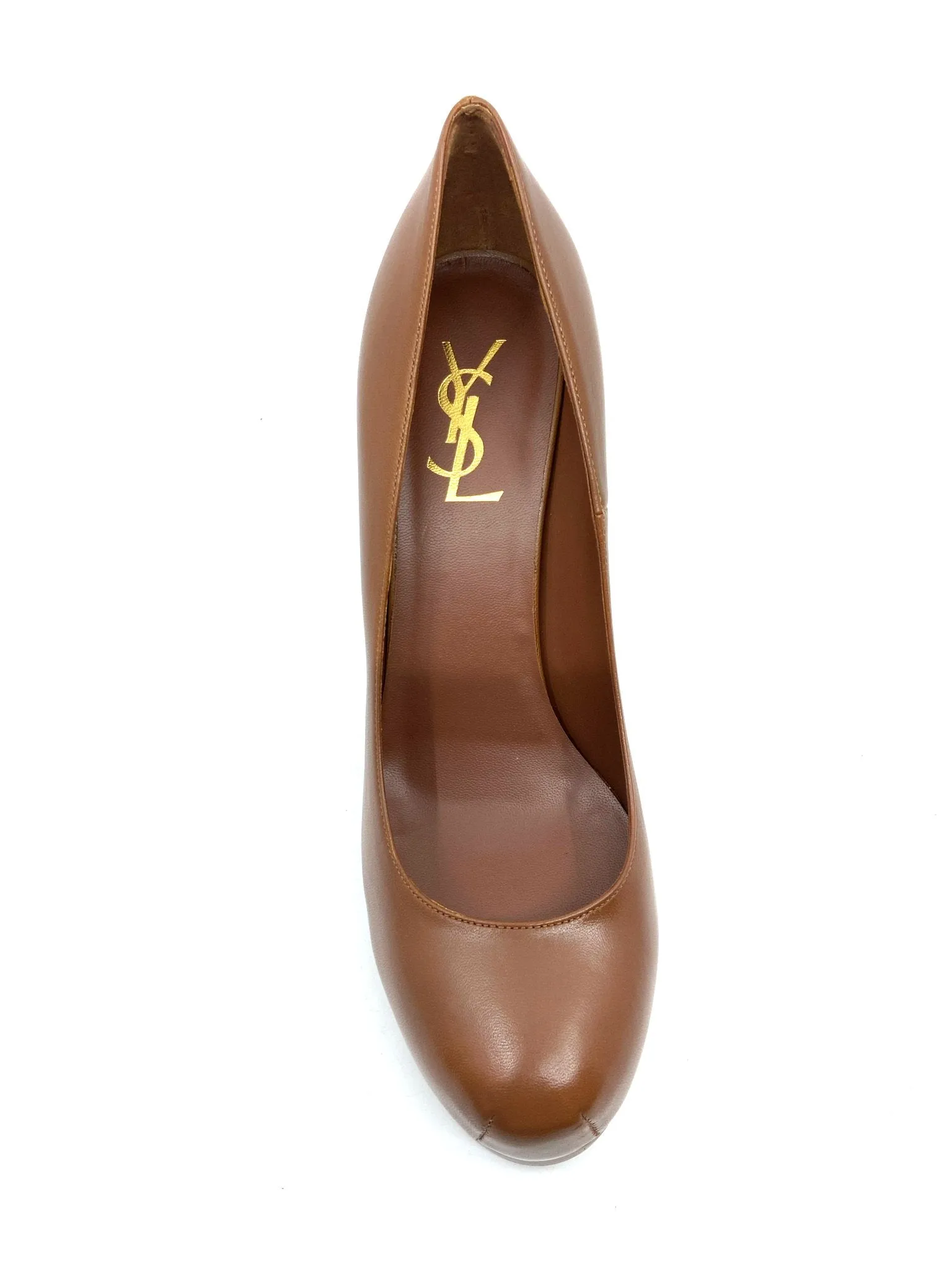 YSL Tribtoo Suede Platform Pumps in Size 7.5