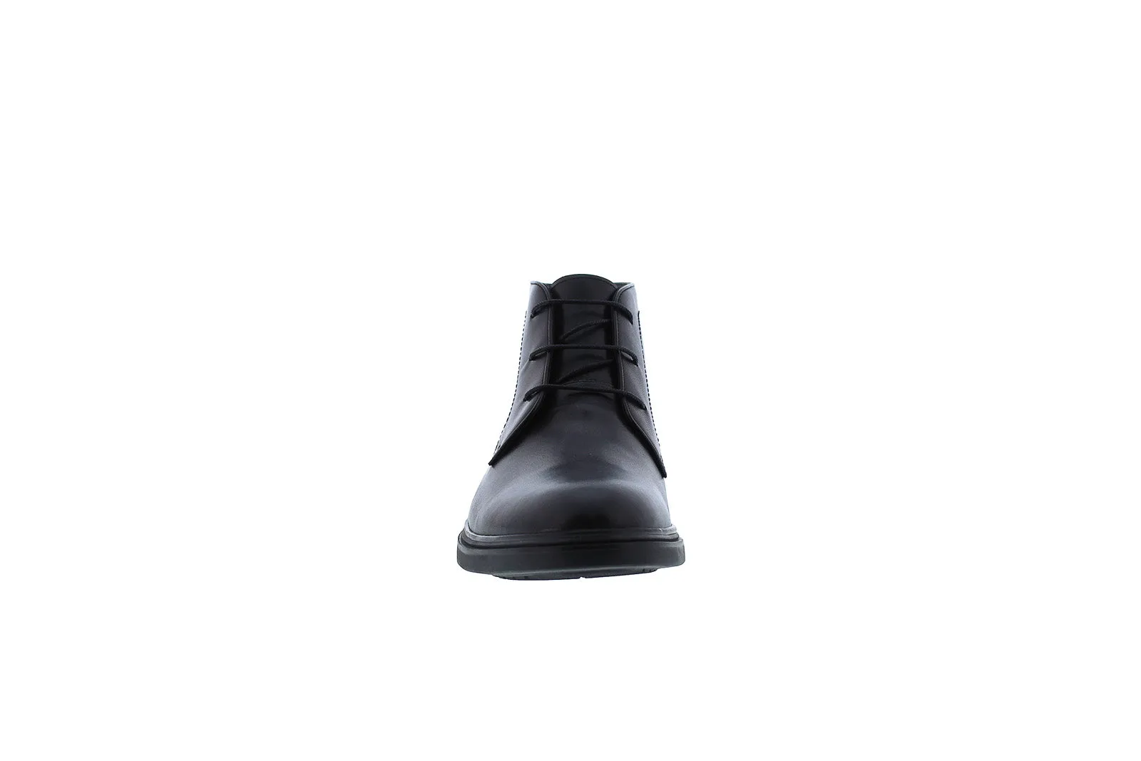 Zanzara Black Leather Chukka Boots for Men - Style ZZ1745B