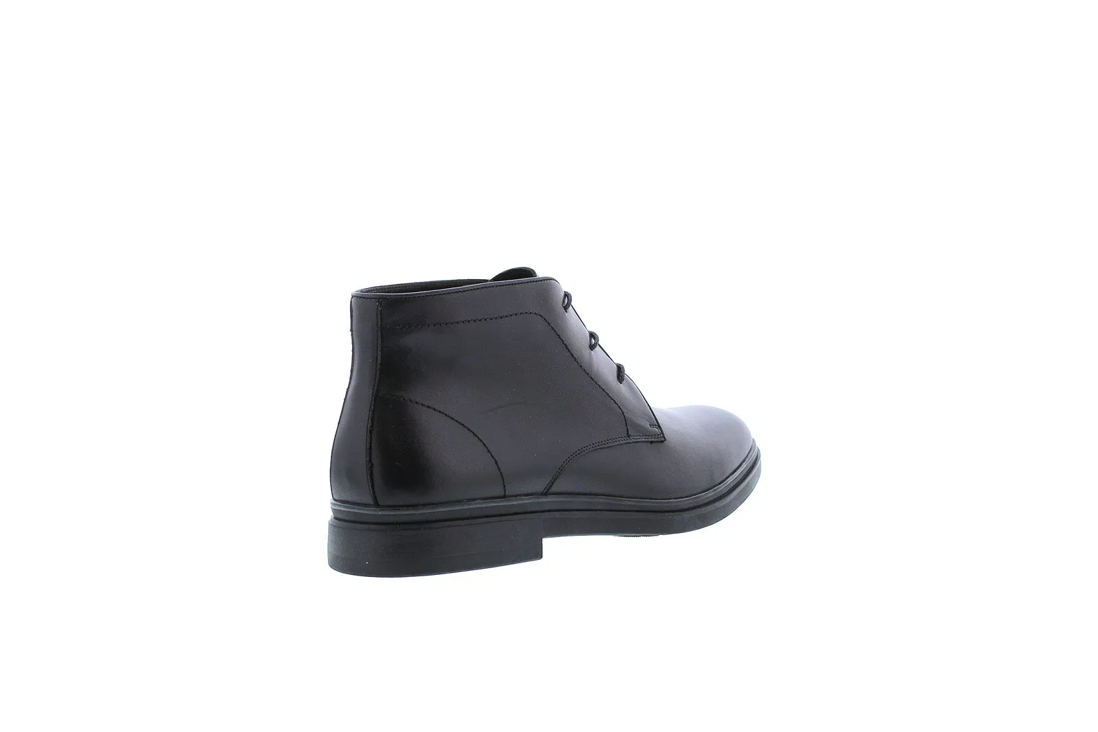 Zanzara Black Leather Chukka Boots for Men - Style ZZ1745B