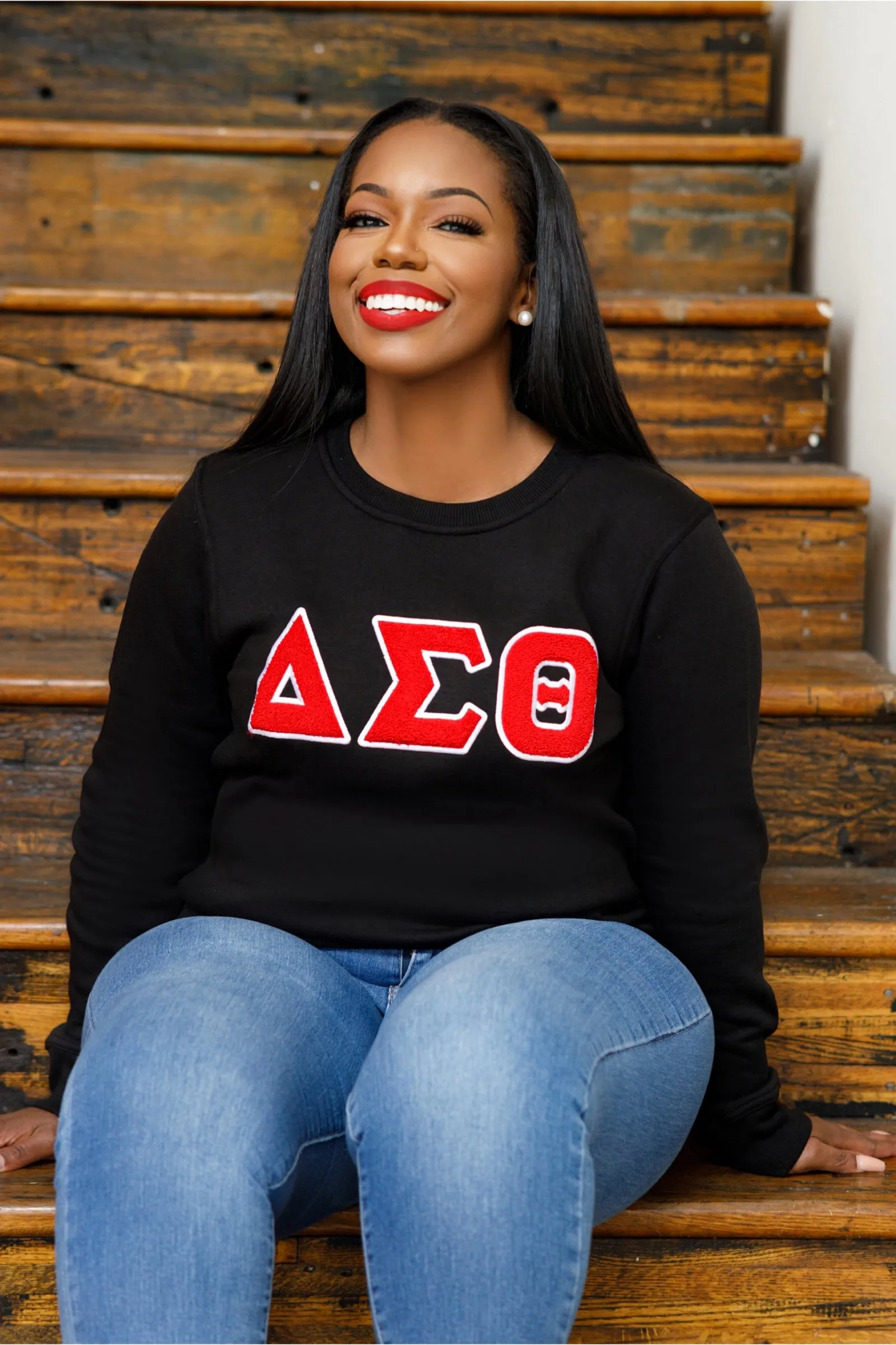 ΔΣΘ Chenille Sweatshirt